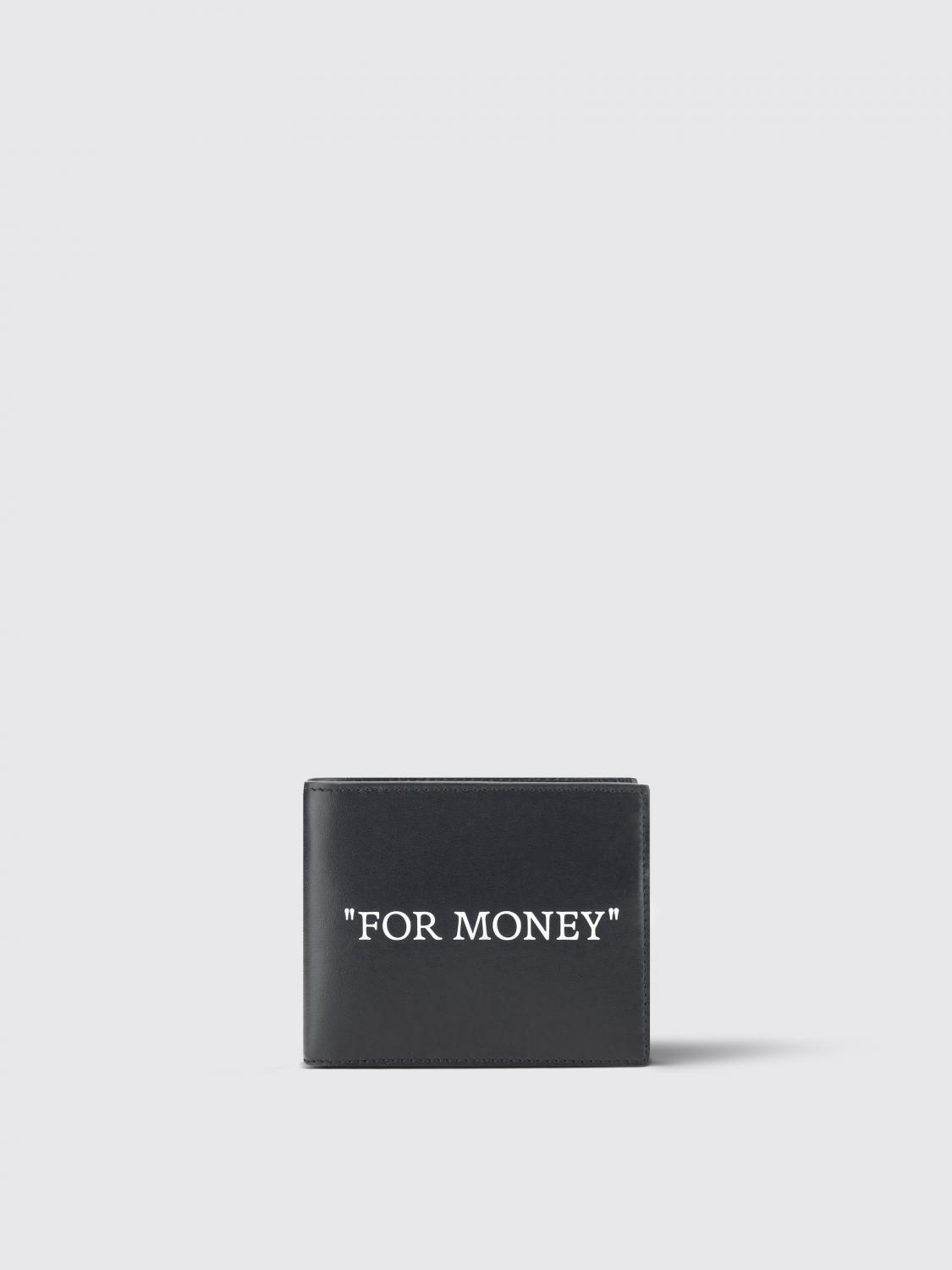 OFF-WHITE PORTEFEUILLE: Portefeuille homme Off-white, Noir - Img 1