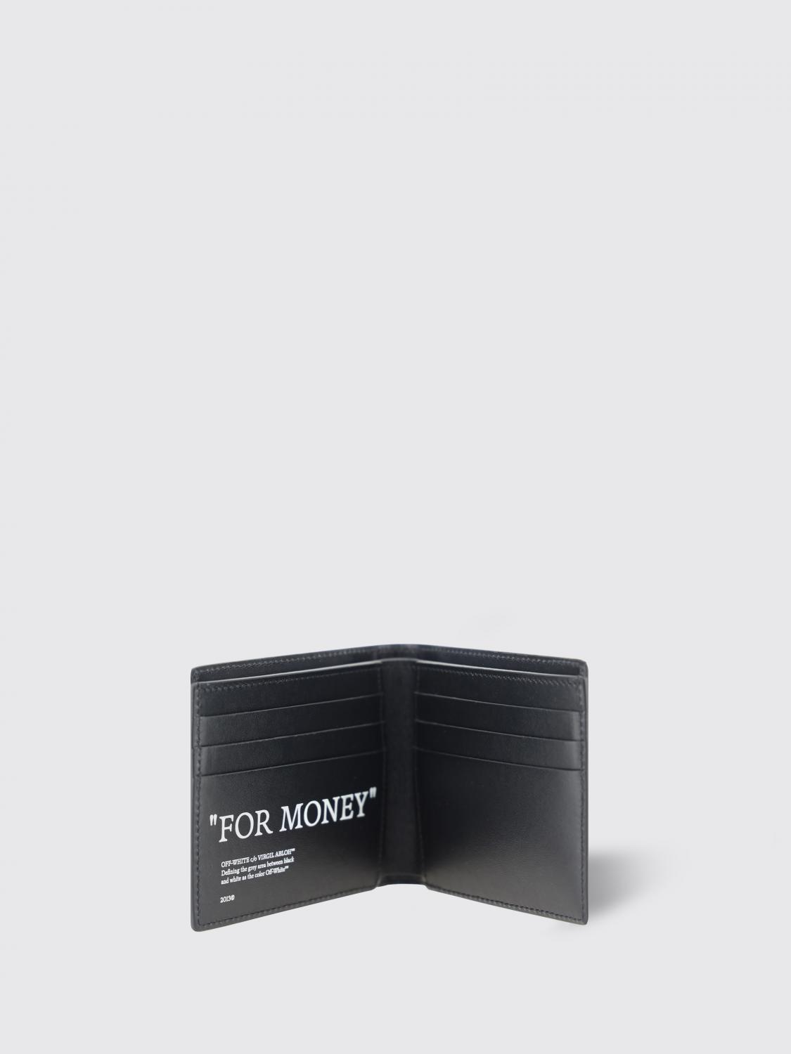 OFF-WHITE PORTEFEUILLE: Portefeuille homme Off-white, Noir - Img 2
