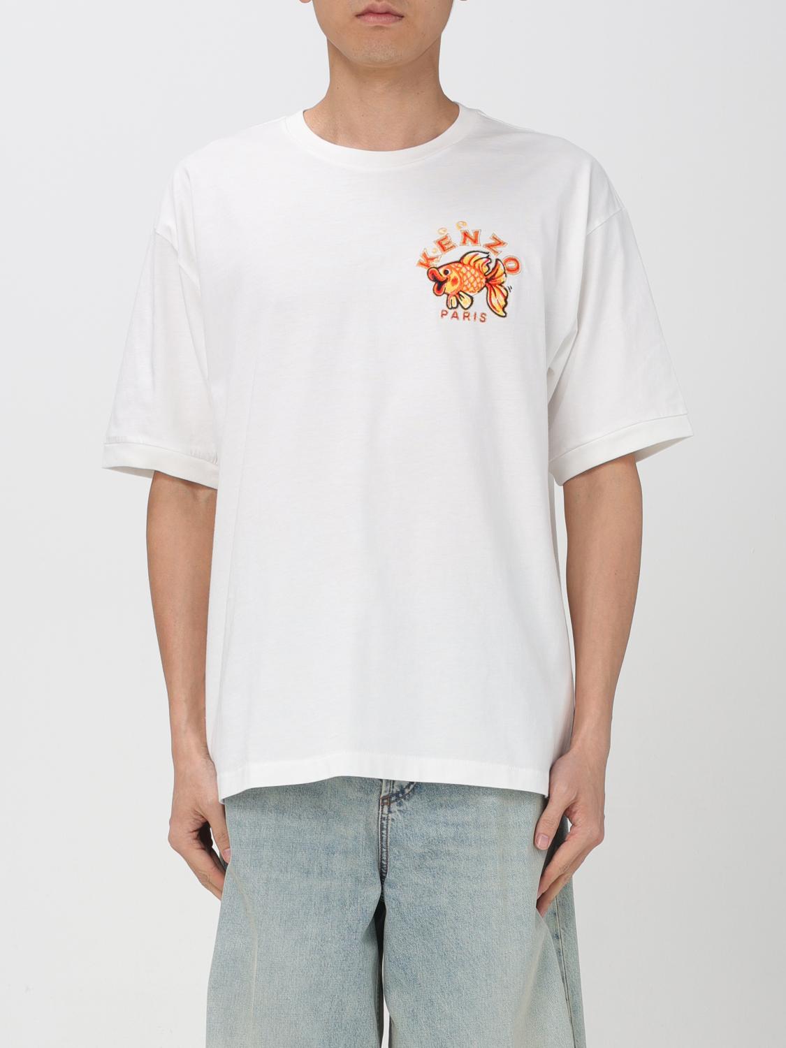 KENZO T-SHIRT: T-shirt men Kenzo, White - Img 1