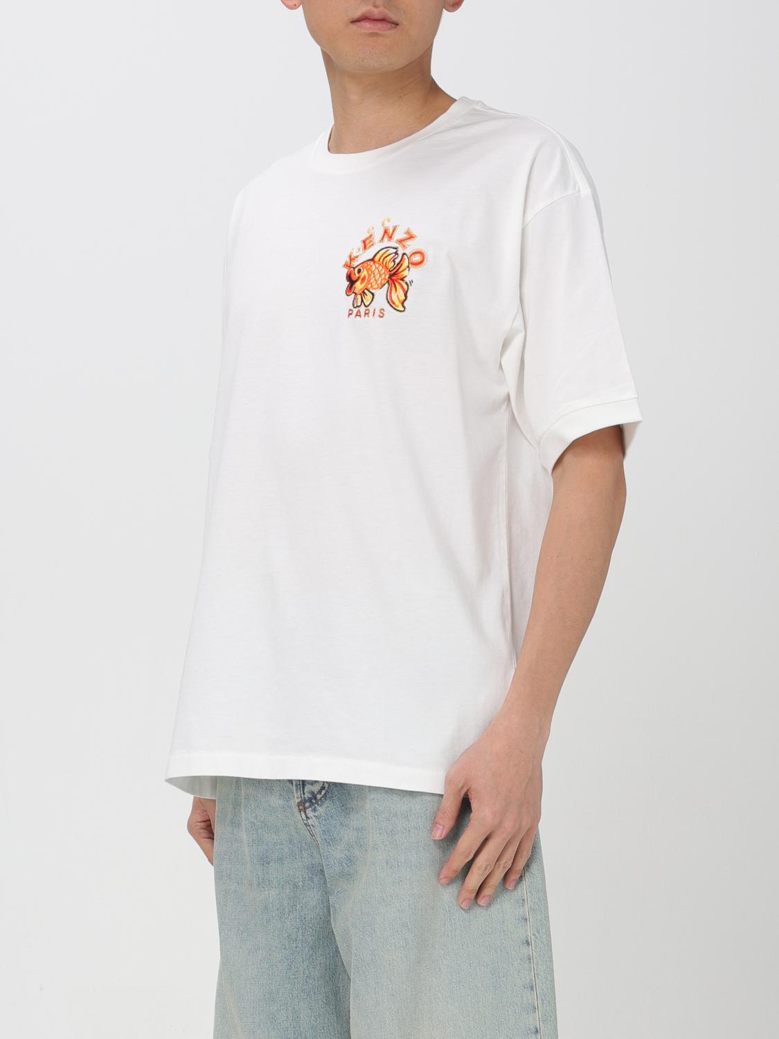 KENZO T-SHIRT: T-shirt men Kenzo, White - Img 4