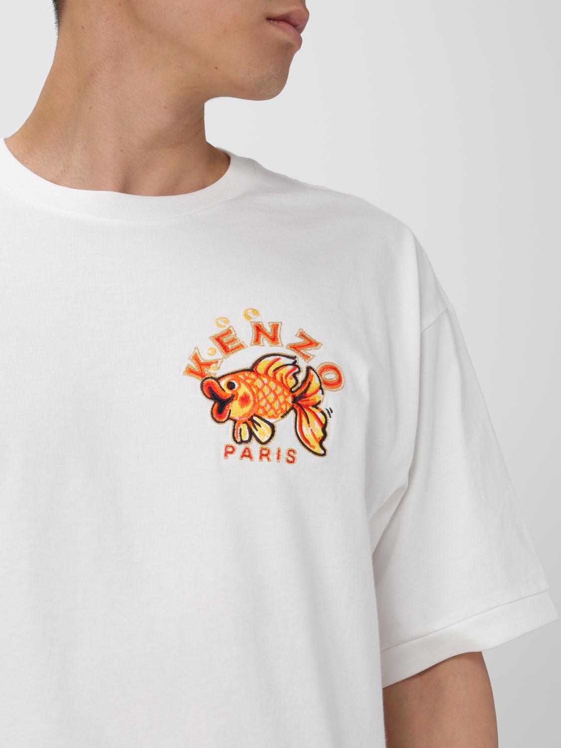 KENZO T-SHIRT: T-shirt men Kenzo, White - Img 5