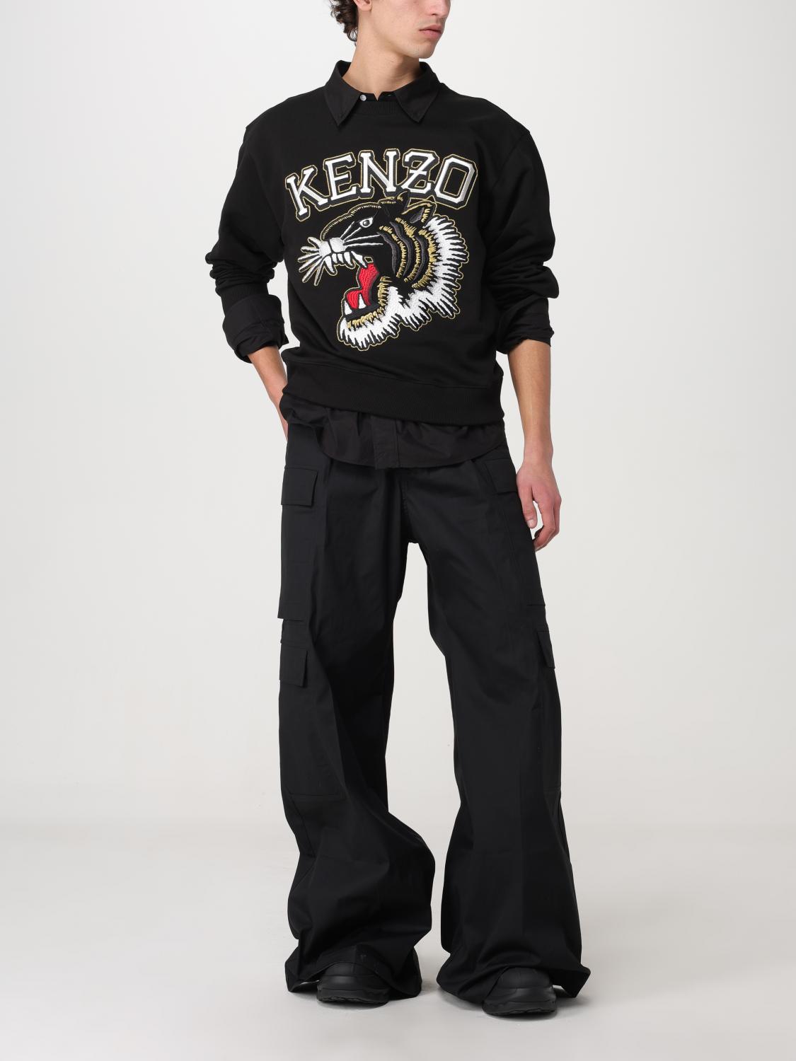 KENZO: Sweatshirt men - Black | Kenzo sweatshirt FD65SW1244MF