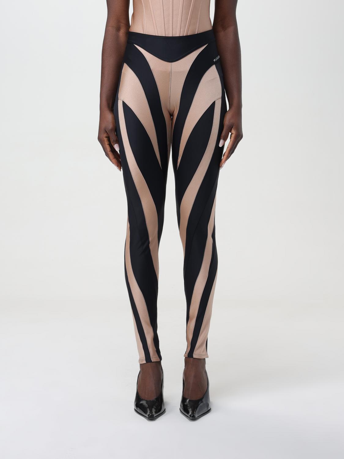 パンツ MUGLER Woman Pants Black 24P1PA0413680 1999 Mugler Outlet: Pants woman - Black | Mugler pants