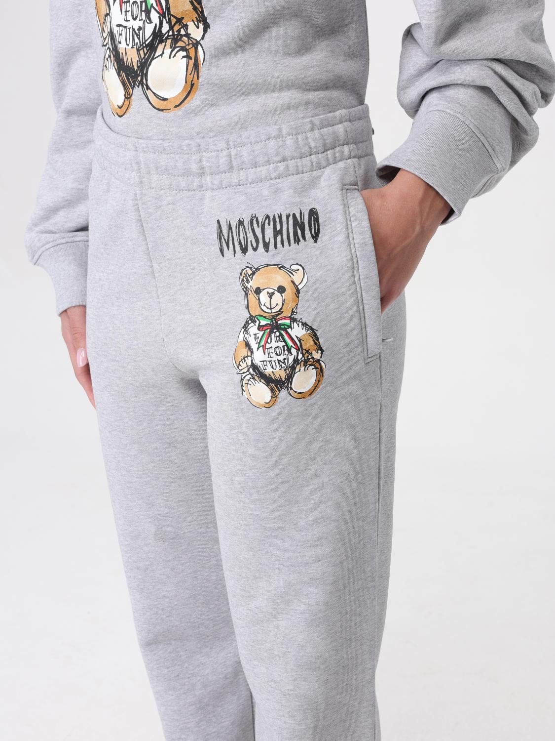 パンツ MOSCHINO COUTURE Woman Pants Grey 03380528 1485 Moschino Couture Outlet: Pants woman - Grey | Moschino