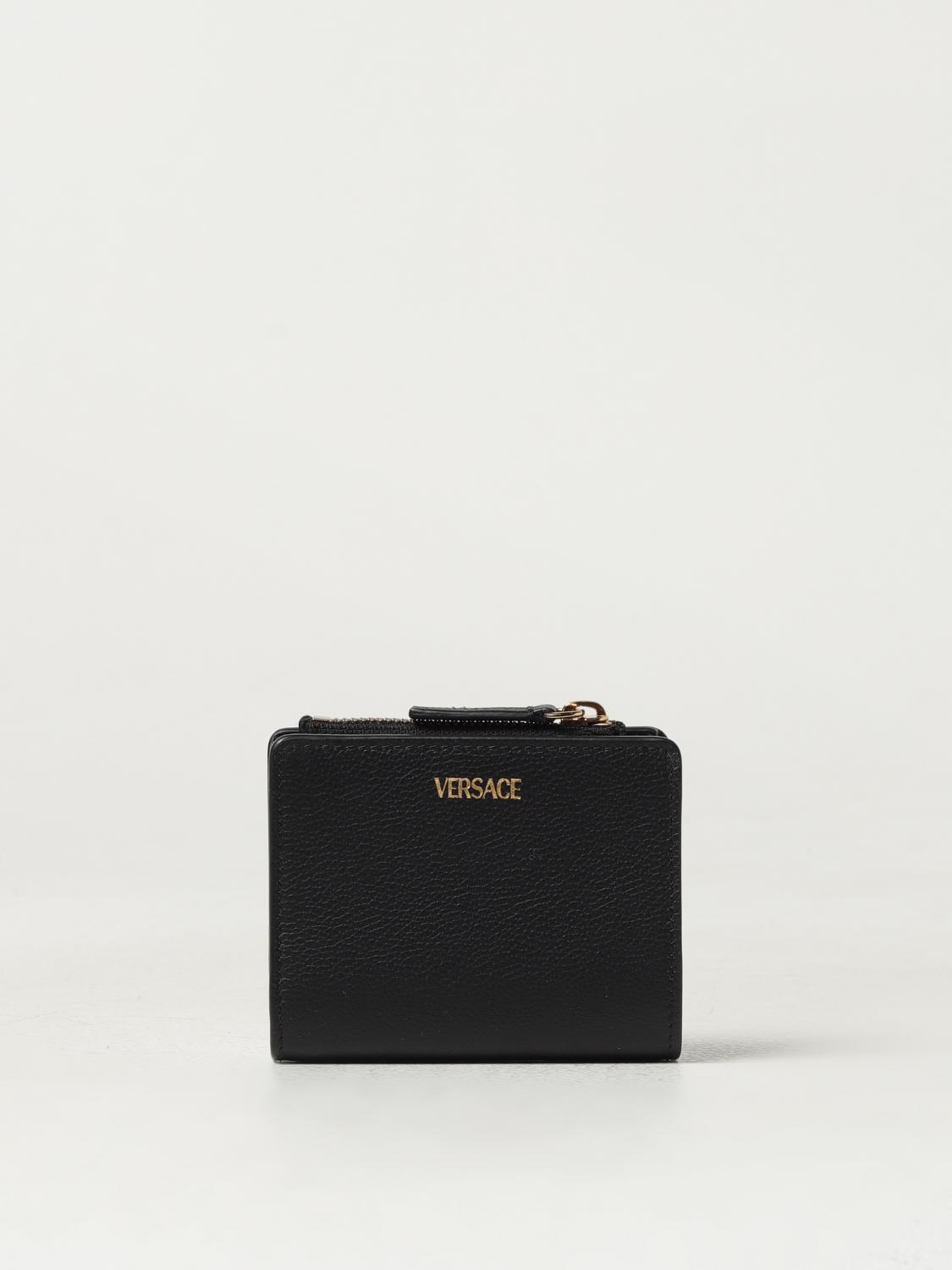 VERSACE WALLET: Wallet woman Versace, Black - Img 3