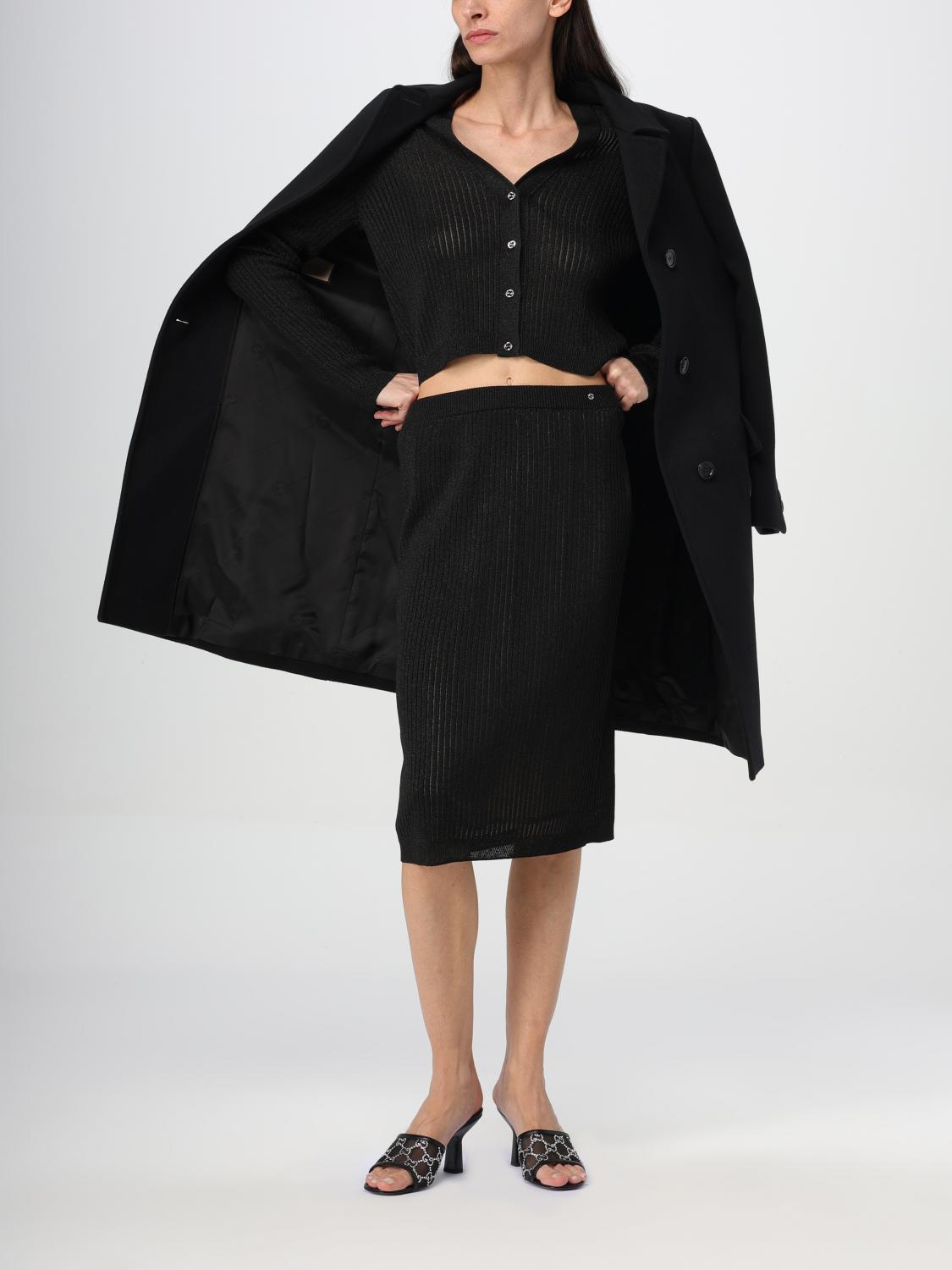 GUCCI MANTEL: Mantel damen Gucci, Schwarz - Img 2