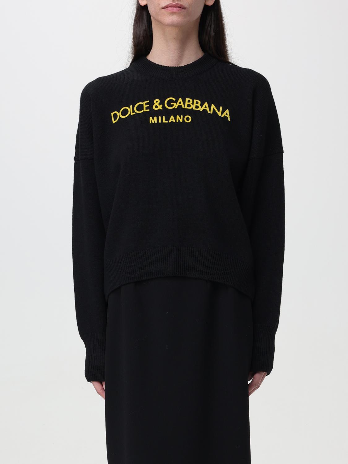 Dolce & Gabbana Sweatshirt woman - Black | FXW03TJAWX1 | GIGLIO.COM