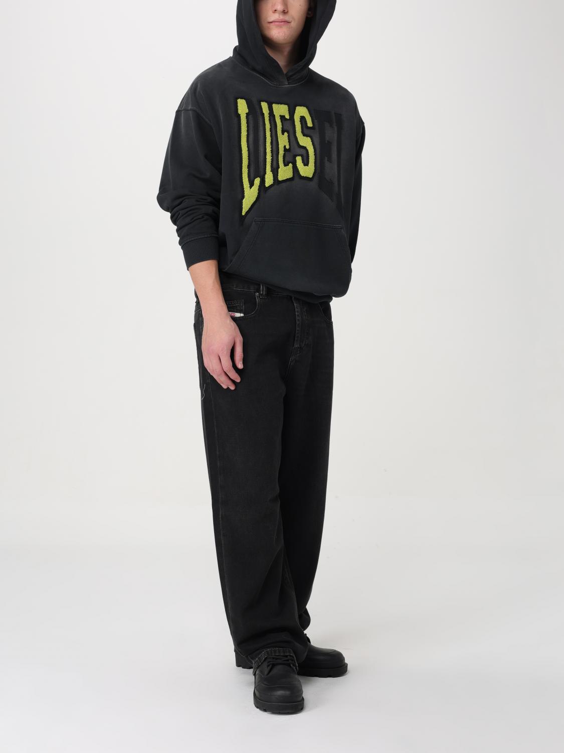 Diesel スウェットシャツ メンズ - ブラック | A121210EPAI | GIGLIO.COM