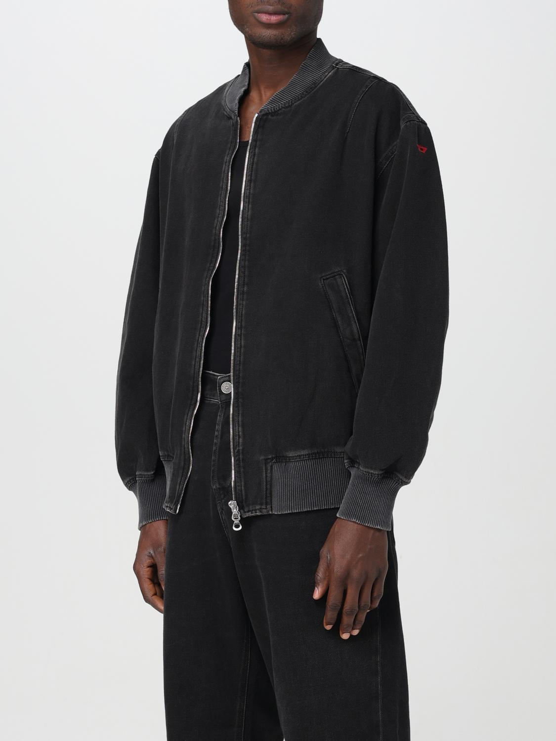 DIESEL GIACCA: Jacke herren Diesel, Schwarz - Img 4
