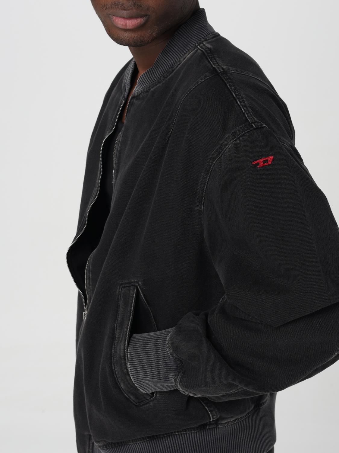 DIESEL GIACCA: Jacke herren Diesel, Schwarz - Img 5