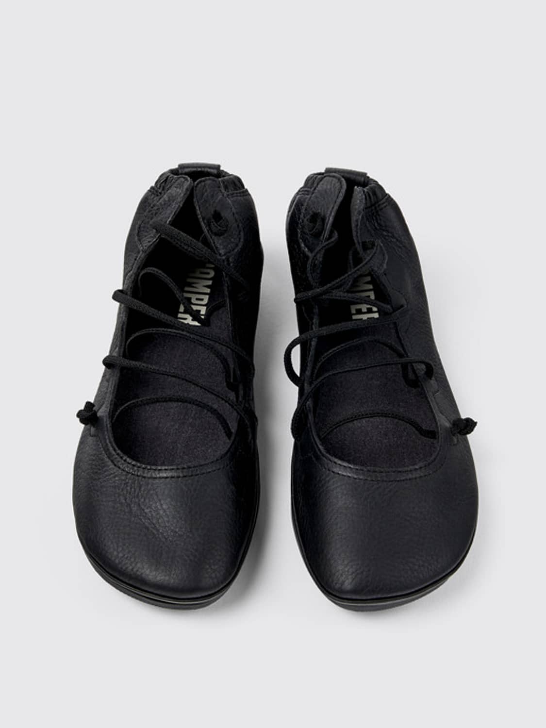 CAMPER バレリーナシューズ: フラットショートブーツ レディース Camper, ブラック - Img 4