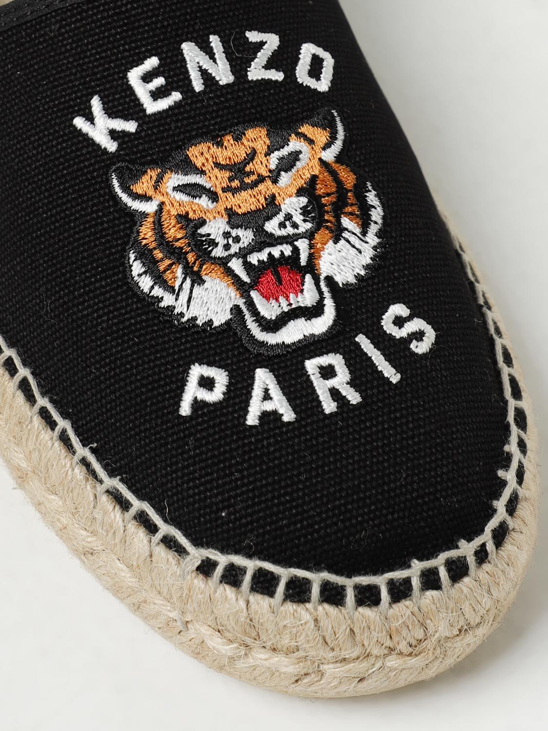 KENZO ESPADRILLE: Espadrilles woman Kenzo, Black - Img 4