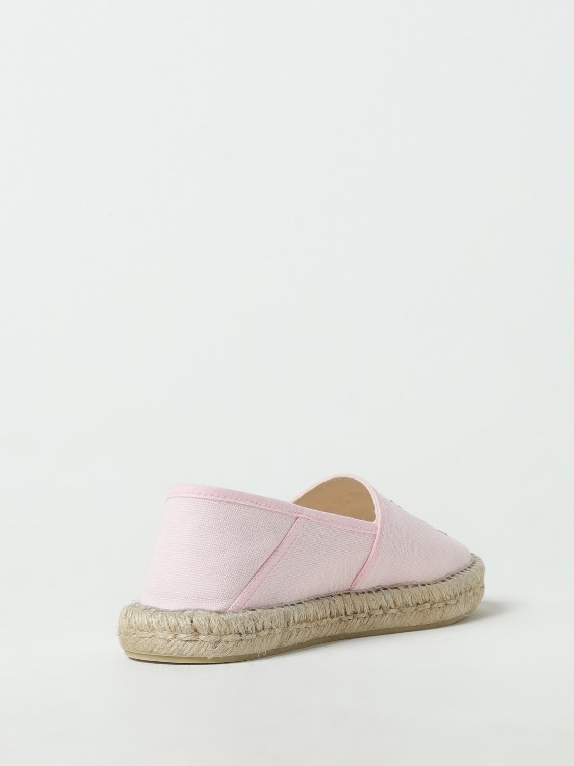 KENZO ESPADRILLAS: Espadrillas Kenzo in canvas con ricamo, Rosa - Img 3