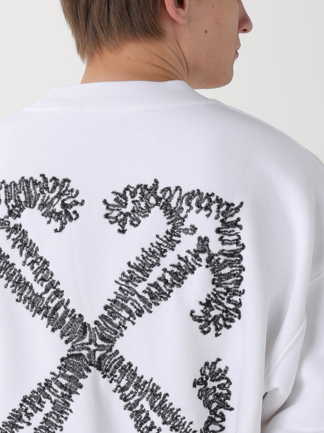 OFF-WHITE：スウェットシャツ メンズ - ホワイト | GIGLIO.COM
