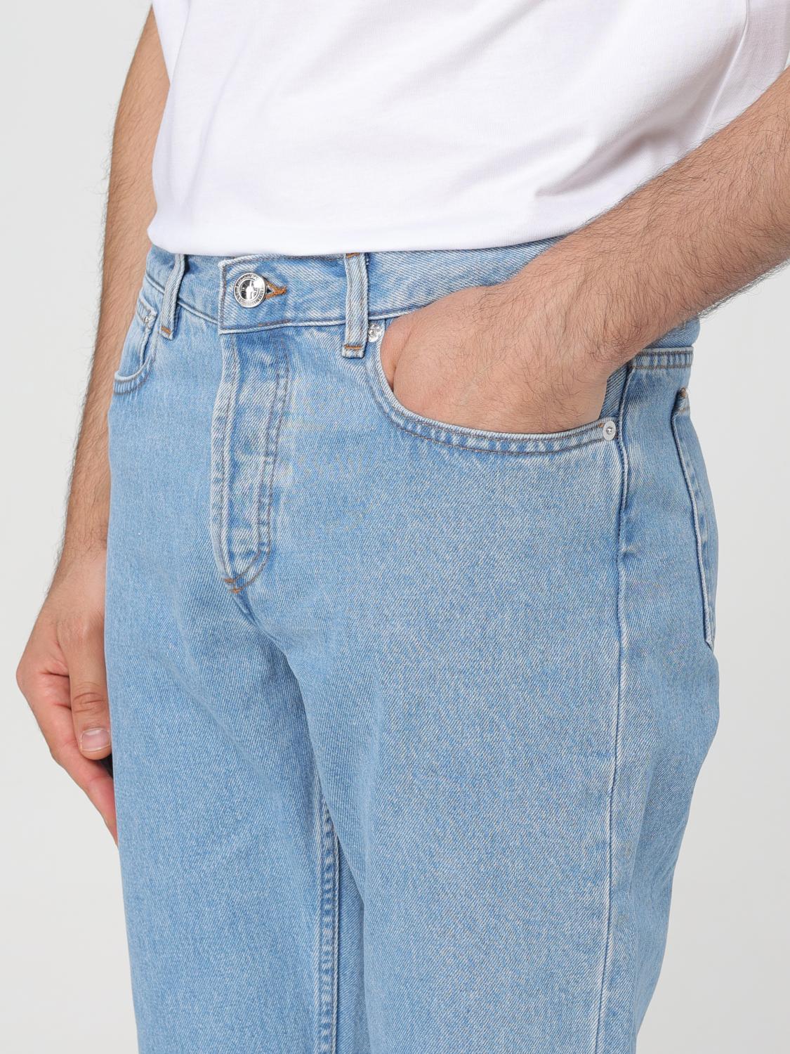 A.P.C. JEANS: Jeans uomo A.P.C., Blue - Img 4