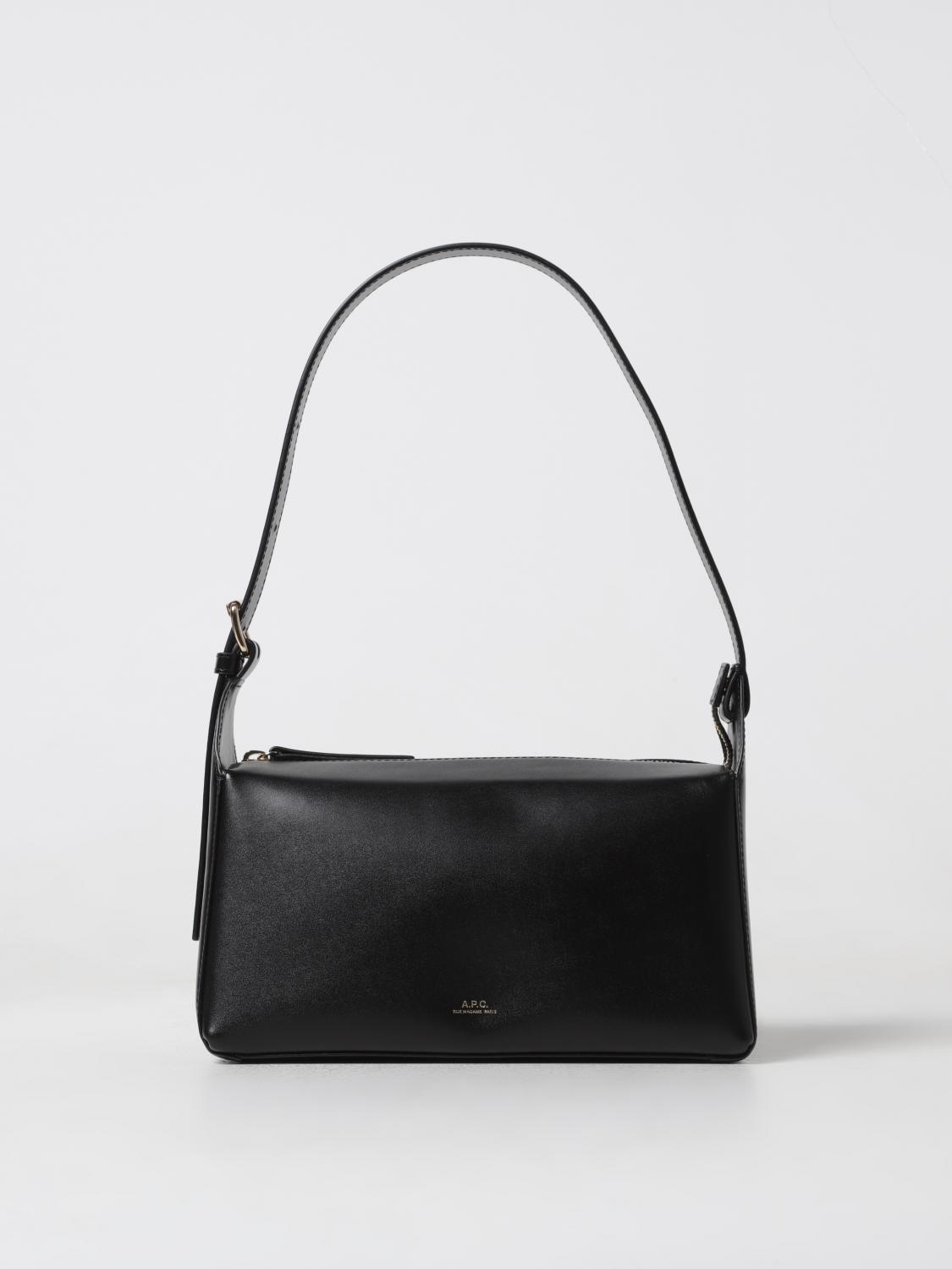 A.P.C. SCHULTERTASCHE: Handtasche damen A.P.C., Schwarz - Img 1