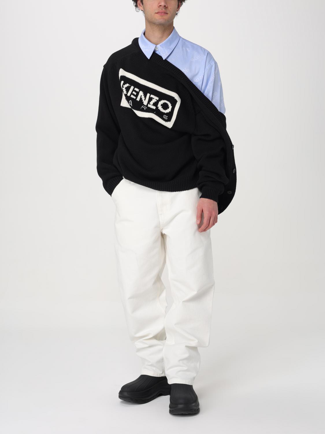 kenzou！ Kenzo Cardigan men - Black | FE55CA3833LA | GIGLIO.COM