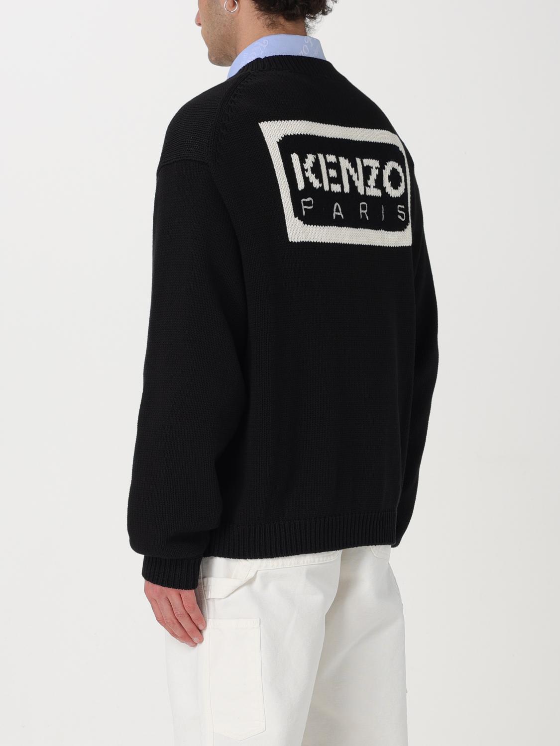 Kenzo Cardigan men - Black | FE55CA3833LA | GIGLIO.COM