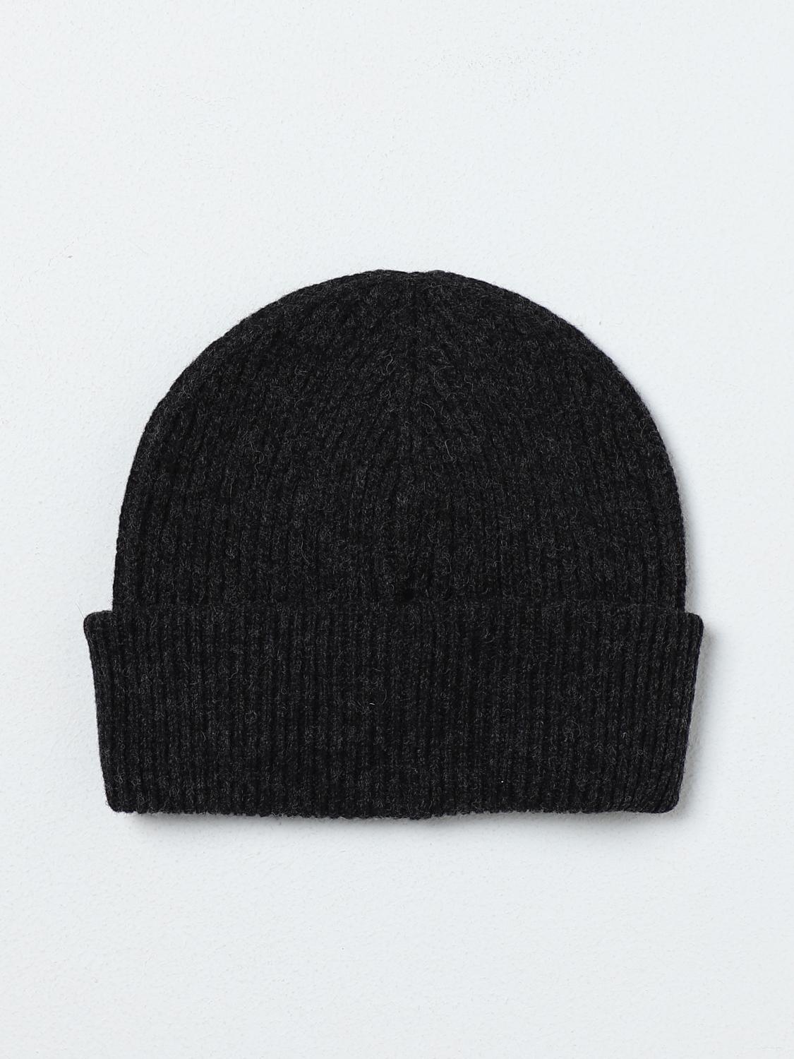 Cache Col Ganni Ganni Hat woman - Charcoal | A5118 | GIGLIO.COM
