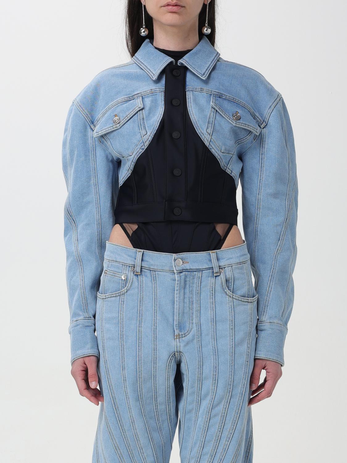 MUGLER ジャケット: ジャケット レディース Mugler, スカイブルー - Img 1
