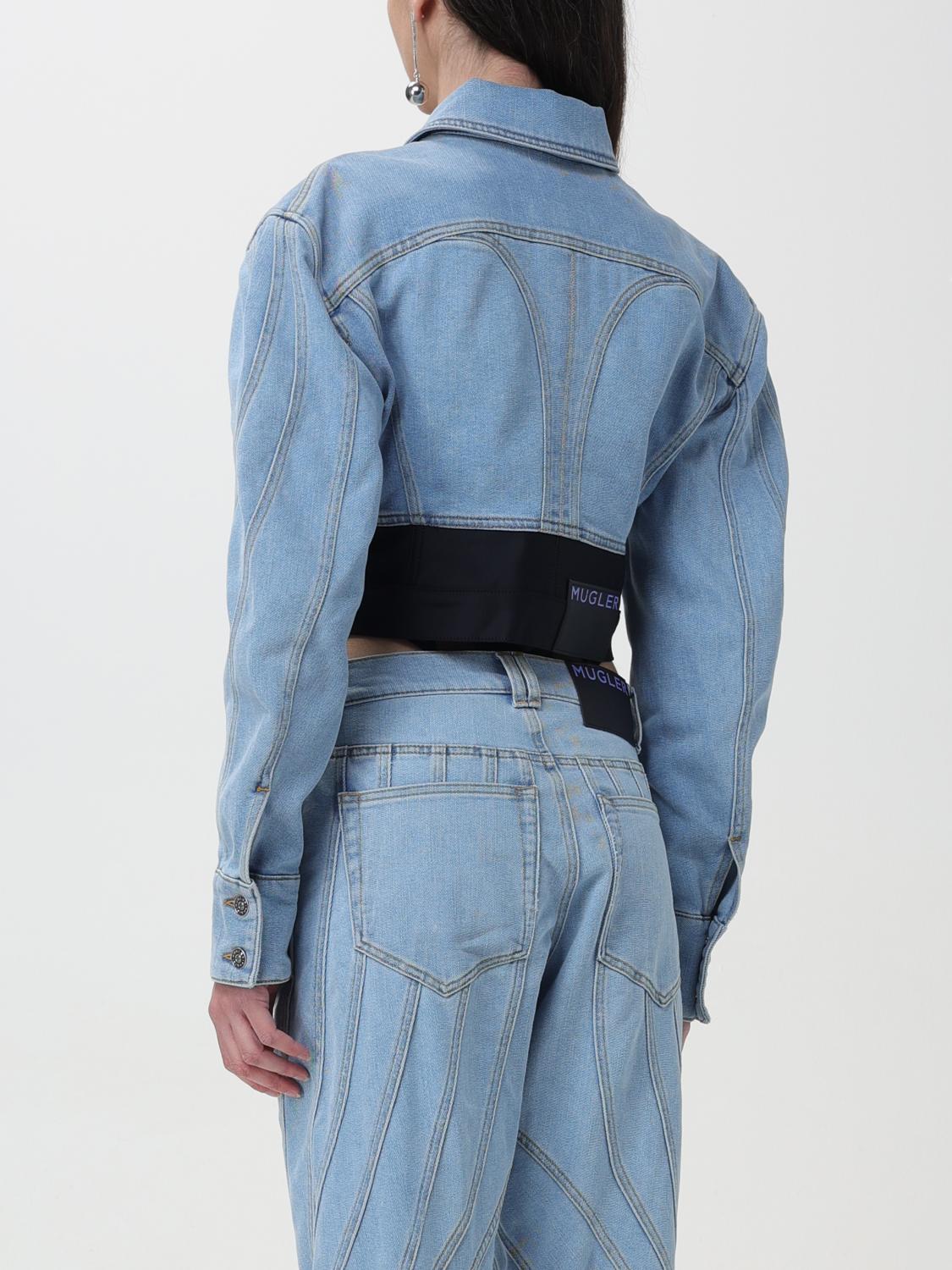 MUGLER ジャケット: ジャケット レディース Mugler, スカイブルー - Img 3