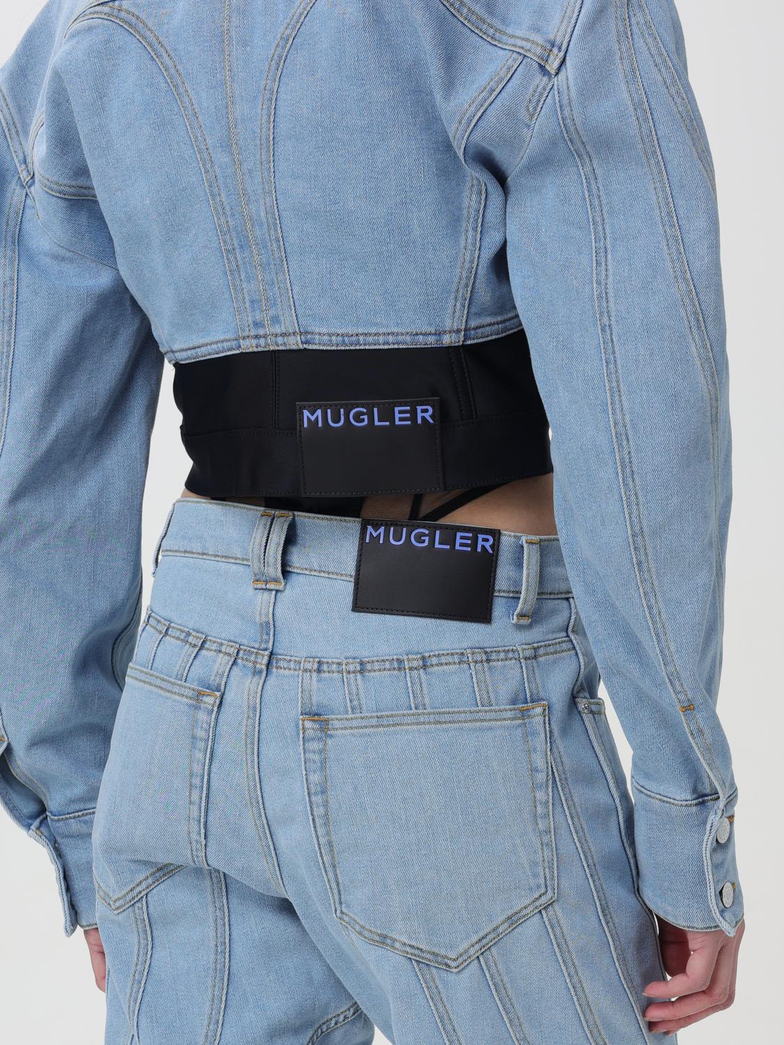 MUGLER ジャケット: ジャケット レディース Mugler, スカイブルー - Img 5
