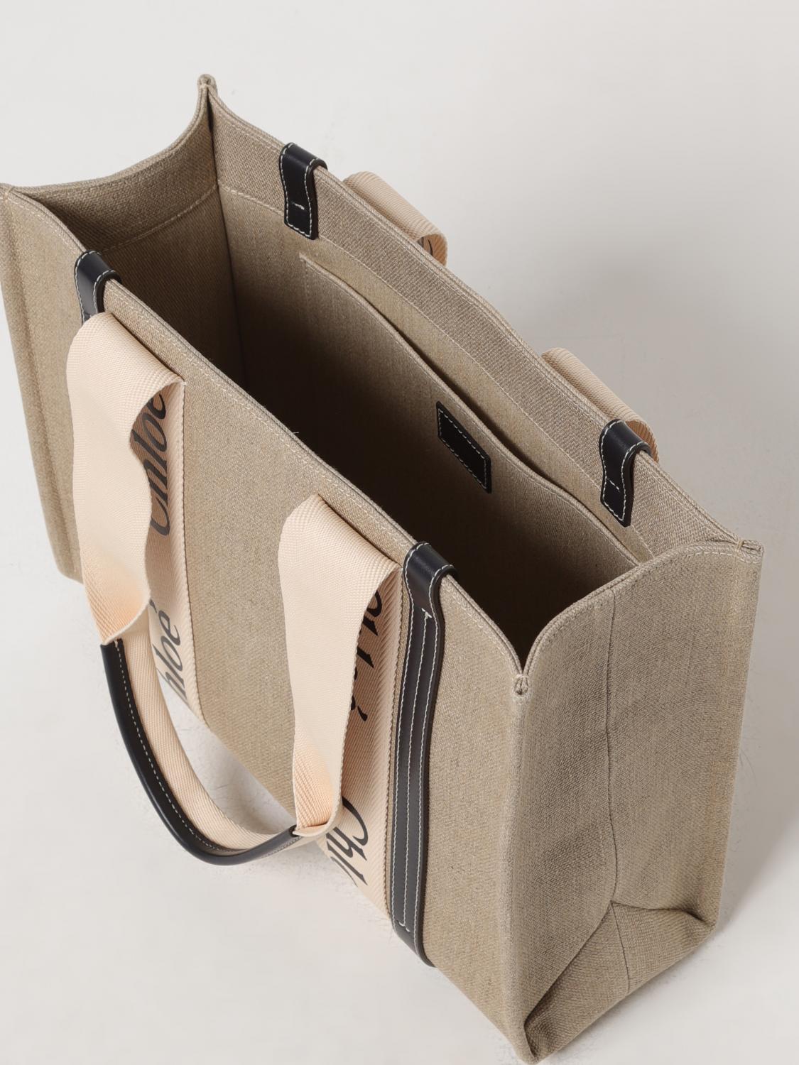 CHLOÉ BOLSO TOTE: Bolso de mano mujer ChloÉ, Beige - Img 4