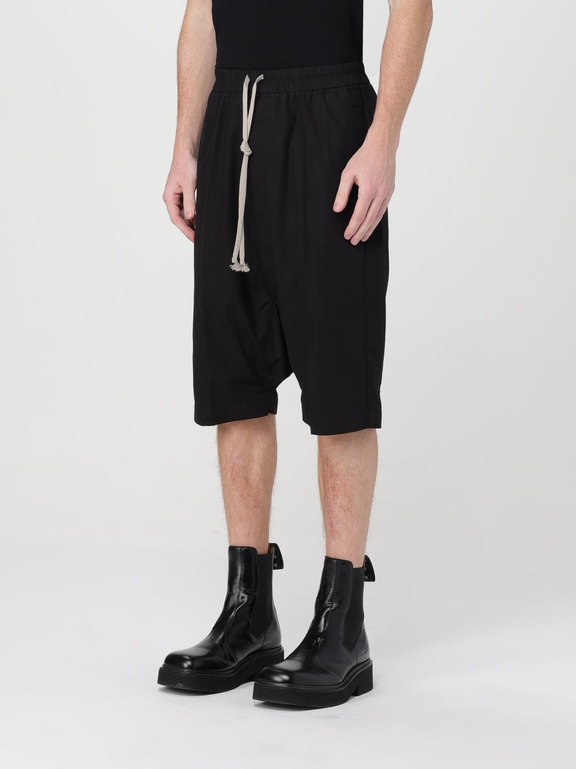 Rick Owens ショートパンツ メンズ - ブラック | RU01D3384P | GIGLIO.COM