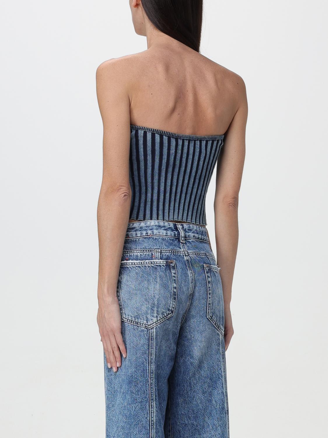 Diesel トップス レディース - ブルー | A057700HEAS | GIGLIO.COM