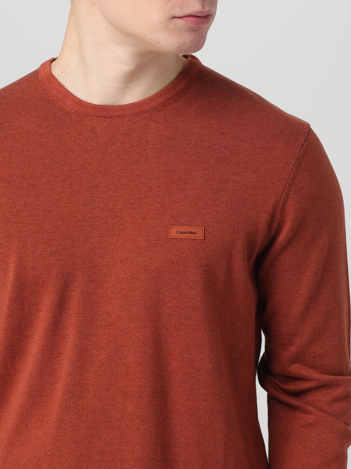 CALVIN KLEIN PULLOVER: Pullover herren Calvin Klein, Rot - Img 4