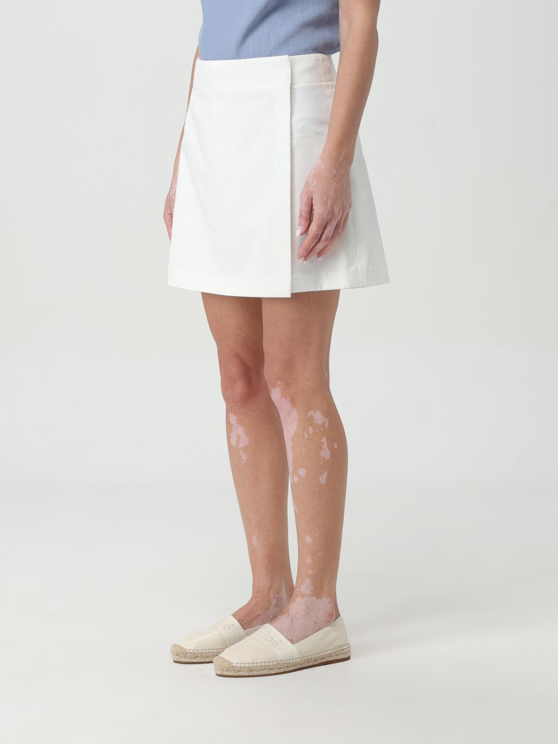 CHLOÉ PANTALONES CORTOS: Pantalòn cortos mujer ChloÉ, Leche - Img 4