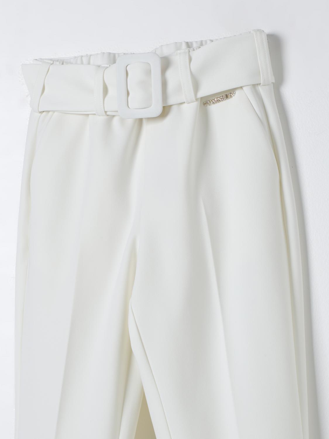 TWINSET HOSE: Hose kinder Twinset, Weiß - Img 3