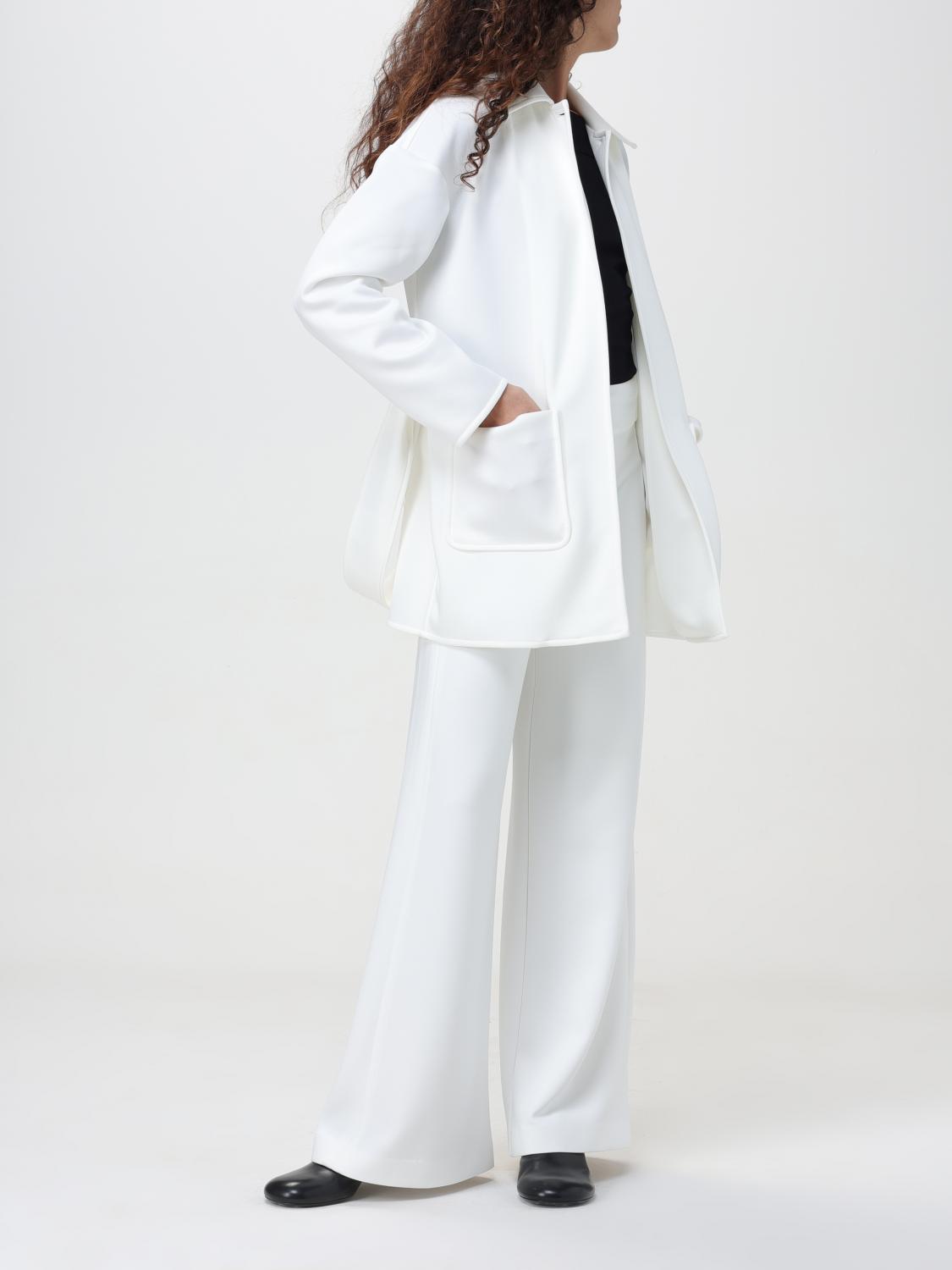 MAX MARA LEISURE: Blazer woman White Max Mara Leisure jacket