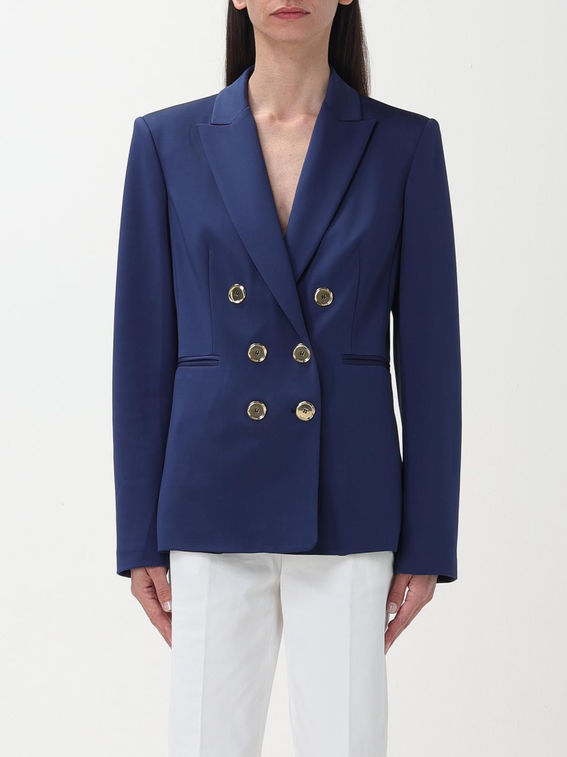 PINKO AMERICANA: Americana mujer Pinko, Azul Oscuro - Img 1