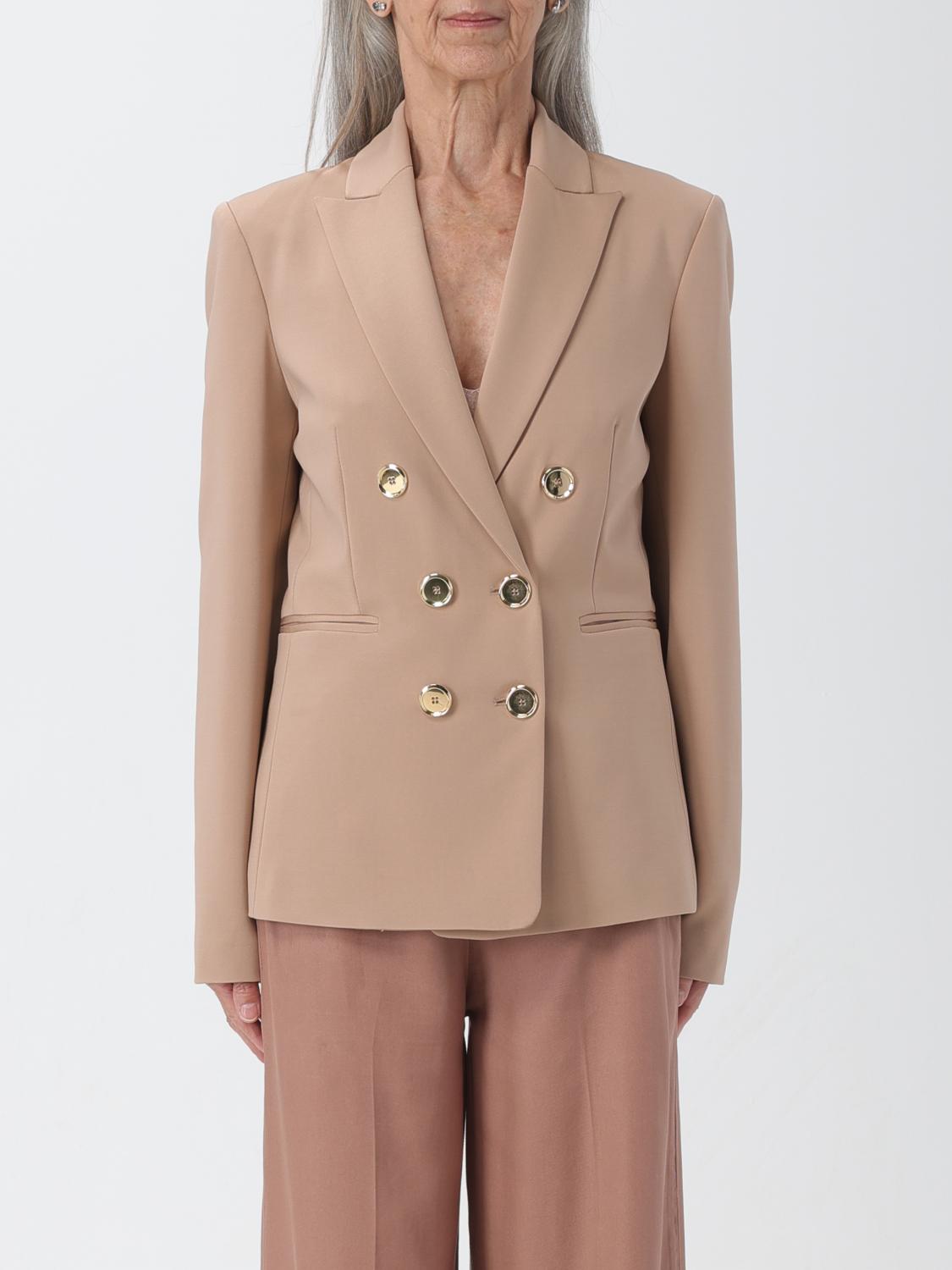 PINKO AMERICANA: Americana mujer Pinko, Beige - Img 1