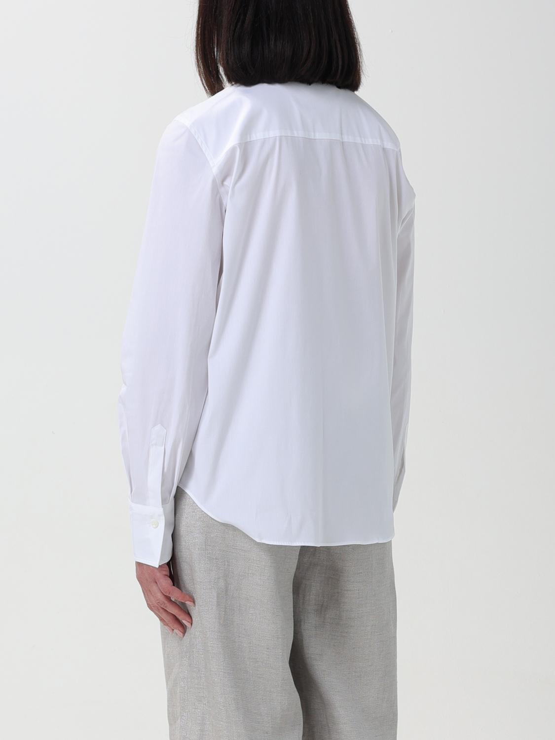 BRUNELLO CUCINELLI SHIRT: Shirt woman Brunello Cucinelli, White - Img 3