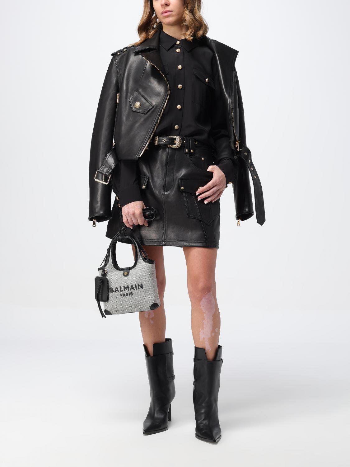 BALMAIN JACKET: Jacket woman Balmain, Black - Img 2