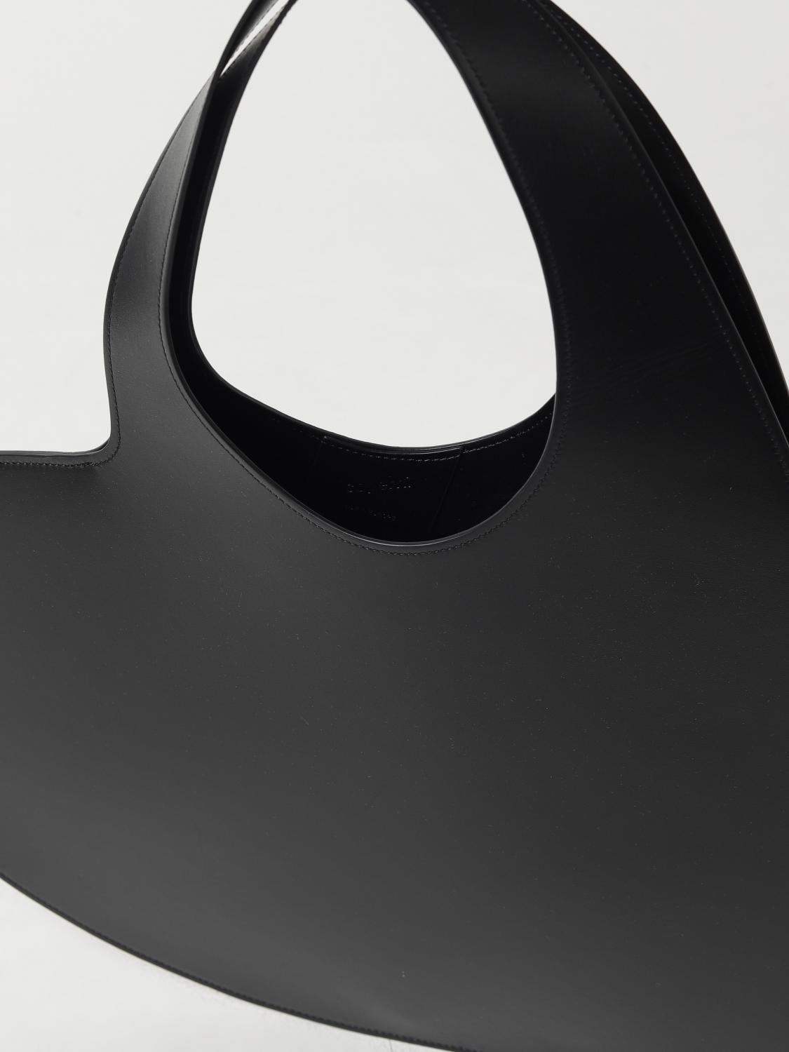 COPERNI BORSA TOTE: Borsa Heart Coperni in pelle, Nero - Img 3