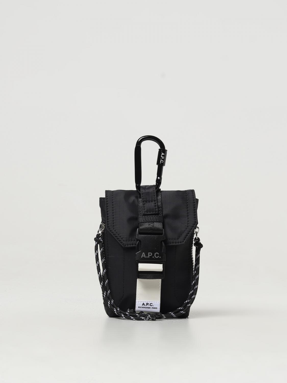 A.P.C. 斜挎包: 手袋 男士 A.P.C., 黑色 - Img 1