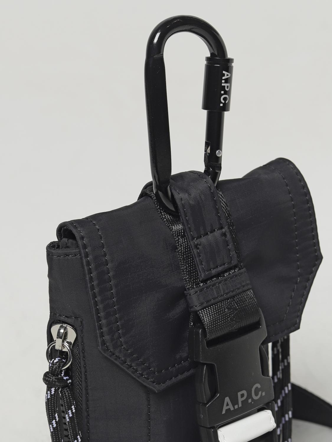 A.P.C. 斜挎包: 手袋 男士 A.P.C., 黑色 - Img 3