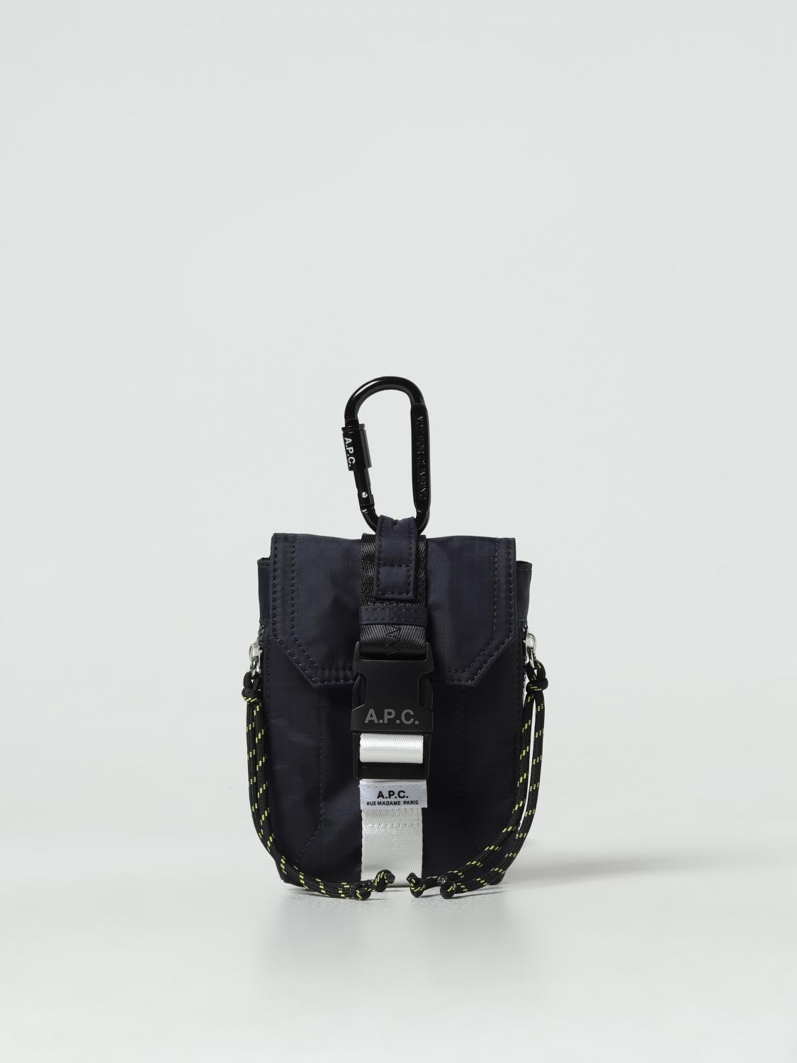 ショルダーバッグ A.P.C. Men Shoulder Bags PAAFH H61733 IAK Blue Treck neck pouch | Outdoors Inspired | A.P.C. Accessories