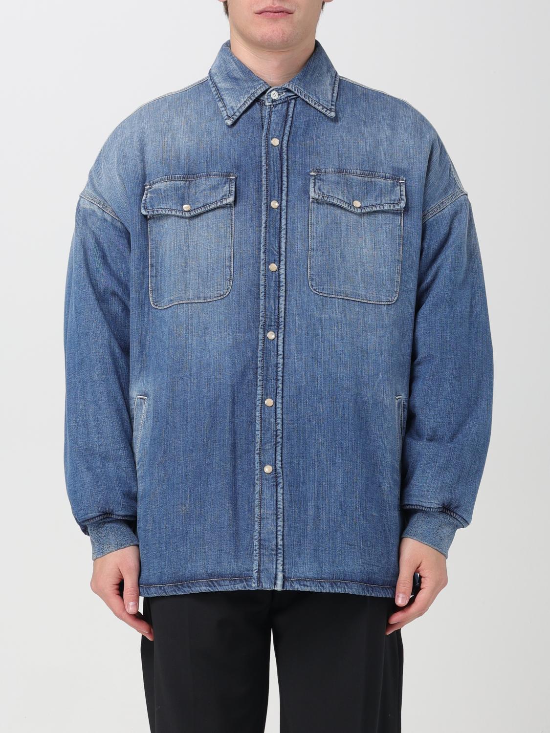 MCQUEEN JACKET: Shirt men McQueen, Blue - Img 1