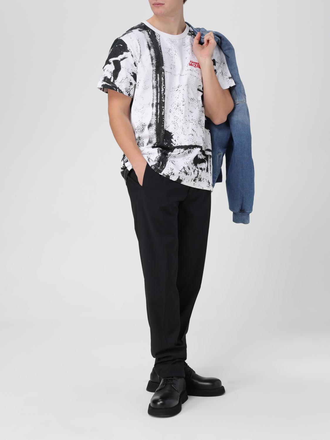 MCQUEEN JACKET: Shirt men McQueen, Blue - Img 2
