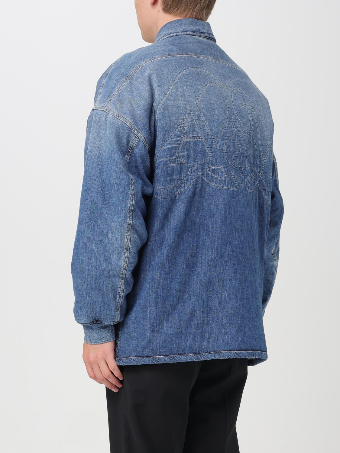 MCQUEEN JACKET: Shirt men McQueen, Blue - Img 3
