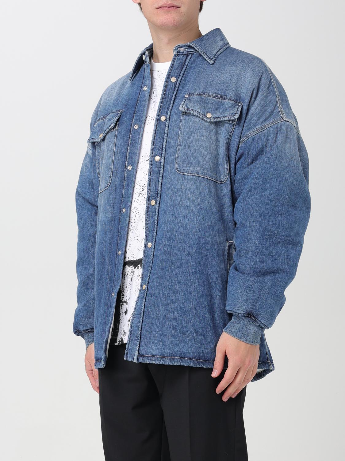 MCQUEEN JACKET: Shirt men McQueen, Blue - Img 4