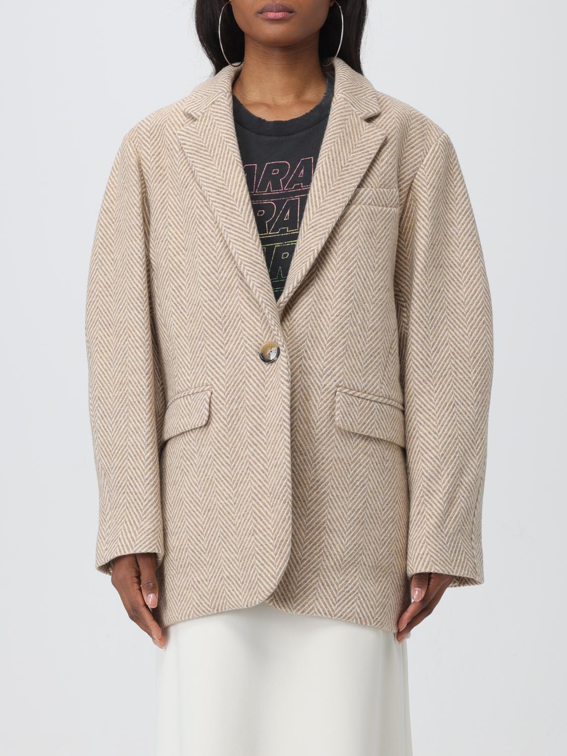 ISABEL MARANT ETOILE Blazer woman Beige Isabel Marant Etoile blazer VE0284FAB1D03E online at GIGLIO.COM