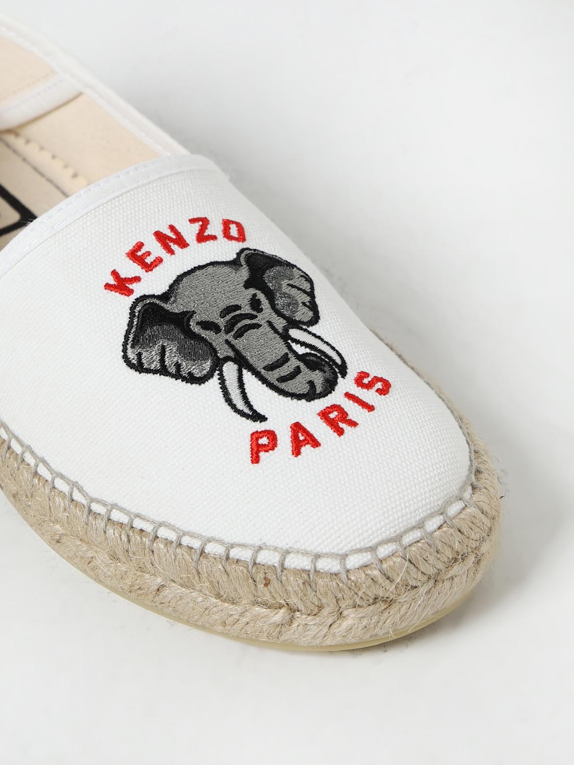 KENZO ESPADRILLE: Espadrilles woman Kenzo, White - Img 4