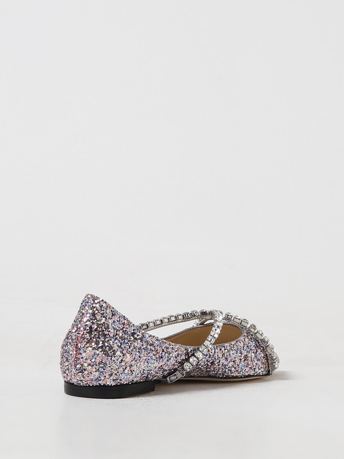 Jimmy Choo バレリーナ＆フラットシューズ レディース - シルバー