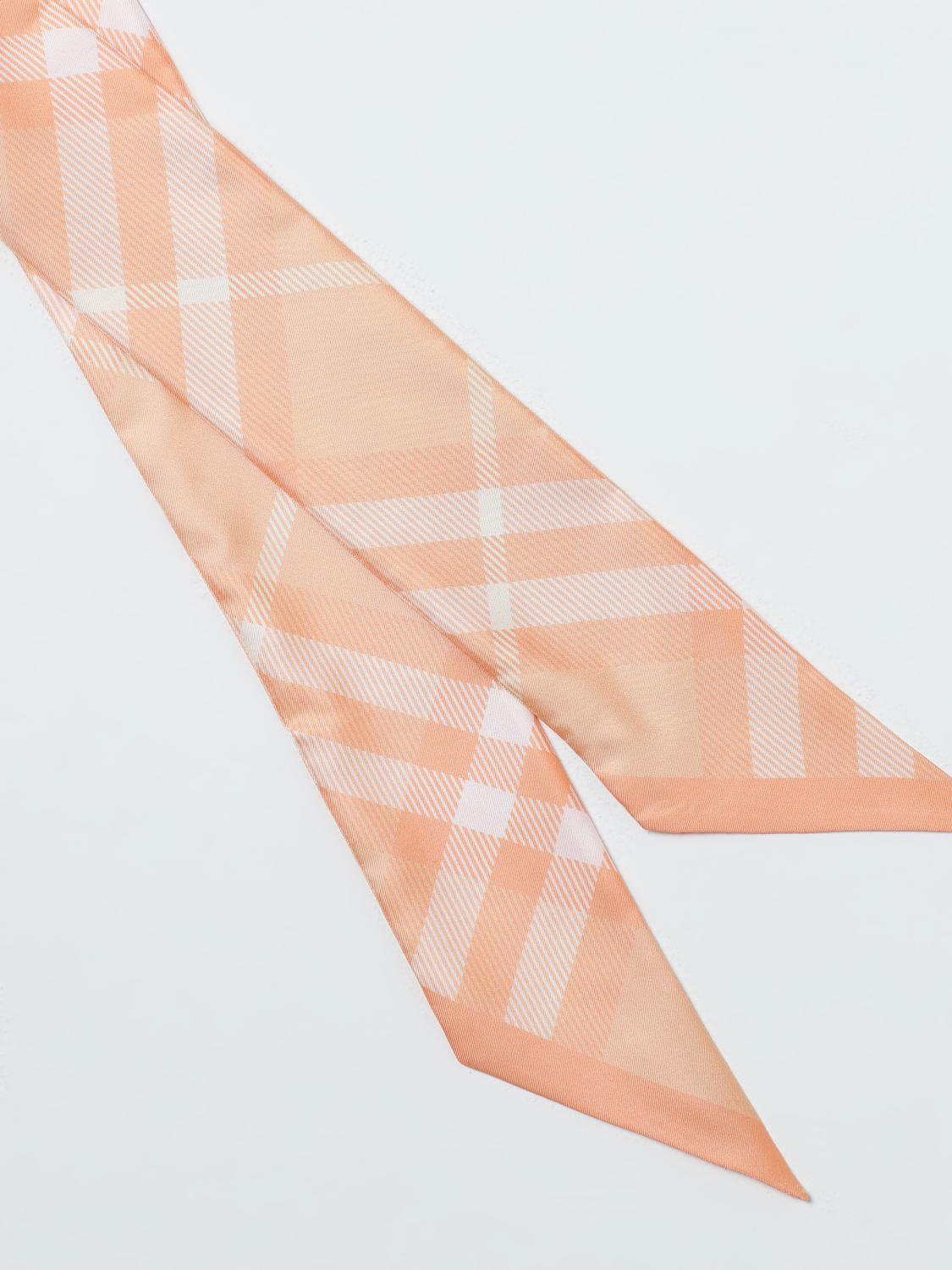 BURBERRY NECK SCARF: Scarf men Burberry, Pink - Img 3