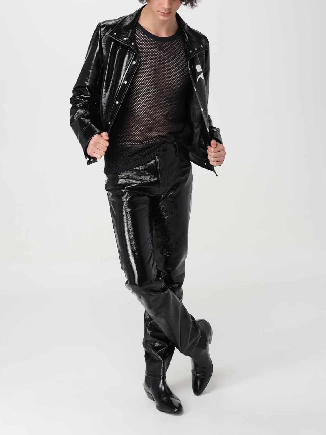Courrèges Pants men - Black | PERCPA022VY0014 | GIGLIO.COM